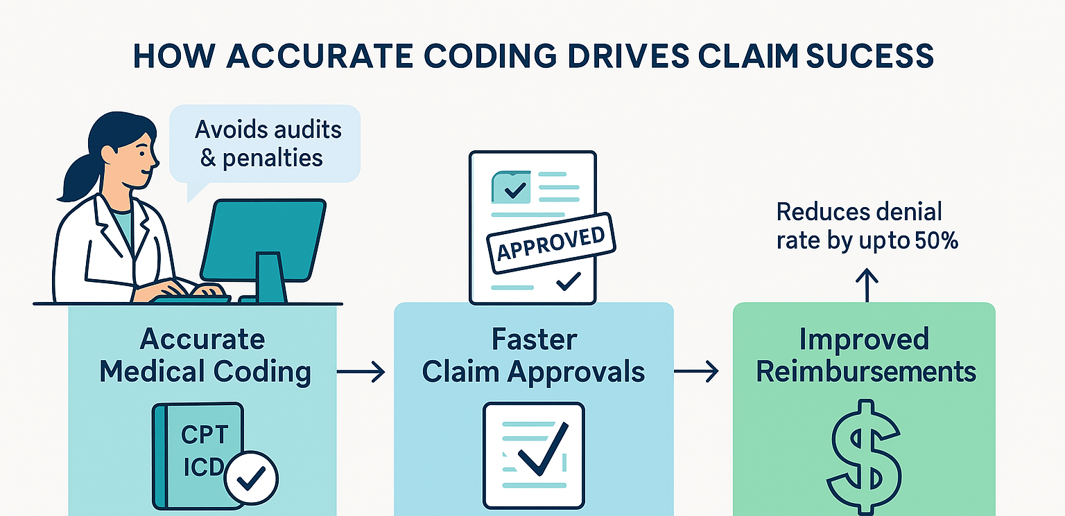 How Precise Medical Coding Elevates Claim Approvals and Bolsters Reimbursements